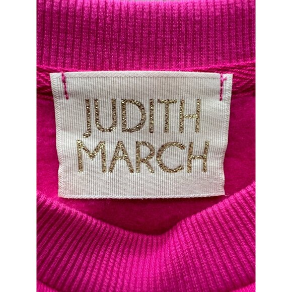 Mom Mode Crewneck Sweatshirt By Judith March With Sequin Letters & Tiger Patch H - Picture 4 of 12